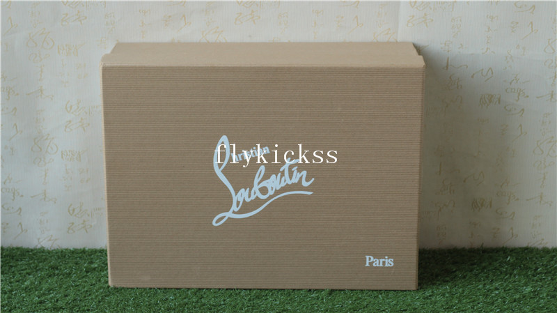 Super High End Christian Louboutin Flat Sneaker High Top Black Suede(With Receipt)